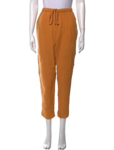 Pre-owned Xirena Straight Leg Pants In Yellow