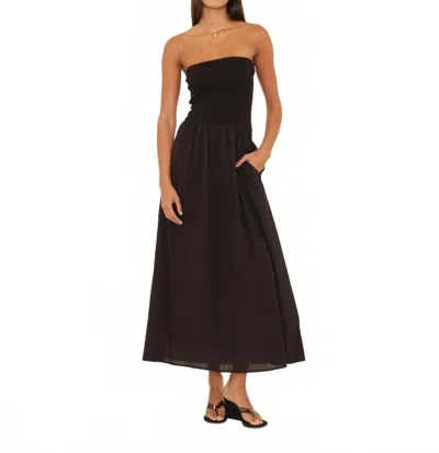 Xirena Strapless Finnian Dress In Black