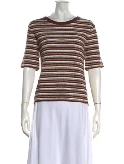 Pre-owned Xirena Striped Crew Neck Sweater W/ Tags In Multicolor