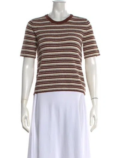 Pre-owned Xirena Striped Crew Neck Sweater W/ Tags In Multicolor