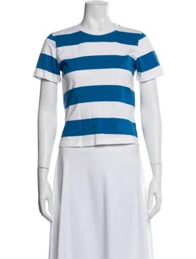 Pre-owned Xirena Striped Crew Neck T-shirt In Multi