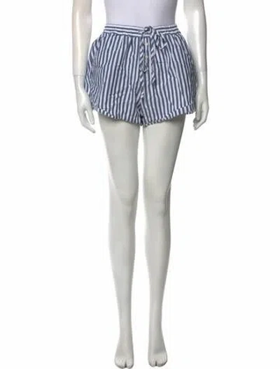 Pre-owned Xirena Striped Mini Shorts In Pink