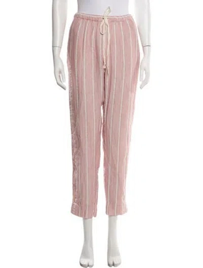 Pre-owned Xirena Striped Pajamas In Pink