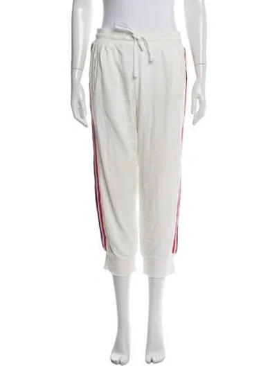 Pre-owned Xirena Striped Straight Leg Pants In Neutrals