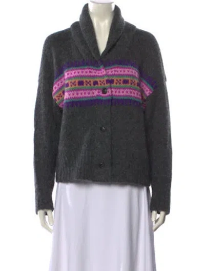 Pre-owned Xirena Striped Sweater In Gray