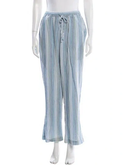 Pre-owned Xirena Striped Wide Leg Pants In Multi