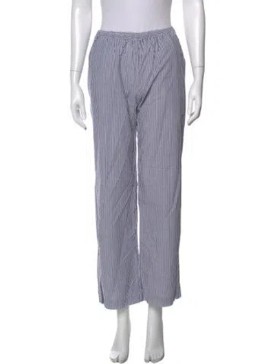 Pre-owned Xirena Striped Wide Leg Pants In Multi