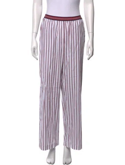 Pre-owned Xirena Striped Wide Leg Pants In Multicolor