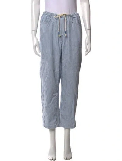 Pre-owned Xirena Striped Wide Leg Pants W/ Tags In Blue/purple