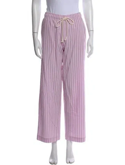 Pre-owned Xirena Striped Wide Leg Pants W/ Tags In Purple