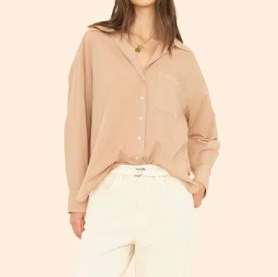 Xirena Sydney Shirt In Hazelnut