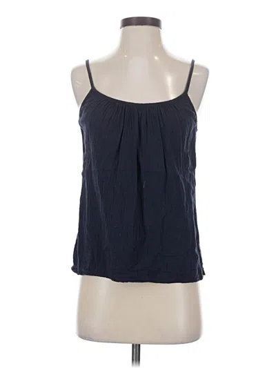 Pre-owned Xirena Tank Top Blue Halter Neckline Tops