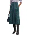 Xirena Tannis Skirt In Green Smoke In Green
