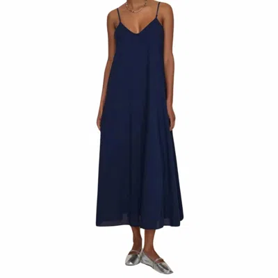 Xirena Teague Midi Dress In Navy In Blue