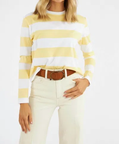Xirena Terrance Tee In Sundial Yellow In Neutral