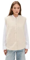 Xirena Thea Vest Cream In White