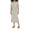 Xirena Tianna Midi Dress In Heather Grey In Gray