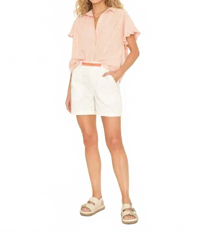Xirena Toby Shorts In Chalk White In Gray
