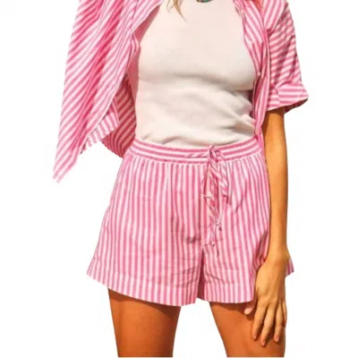 Xirena Tomer Short In Rosebud In Pink