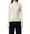 Xirena Tommy Long Sleeve Sweater In Cream In White