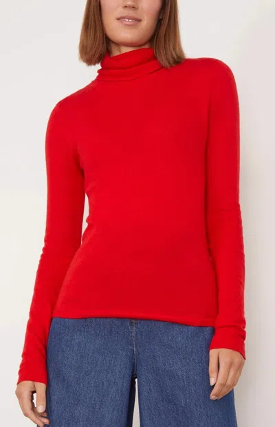 Xirena Tommy Sweater In Flame In Red