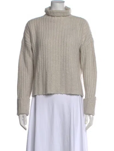 Pre-owned Xirena Turtleneck Sweater In Grey/neutrals