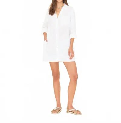 Xirena Tyson Mini Dress In White