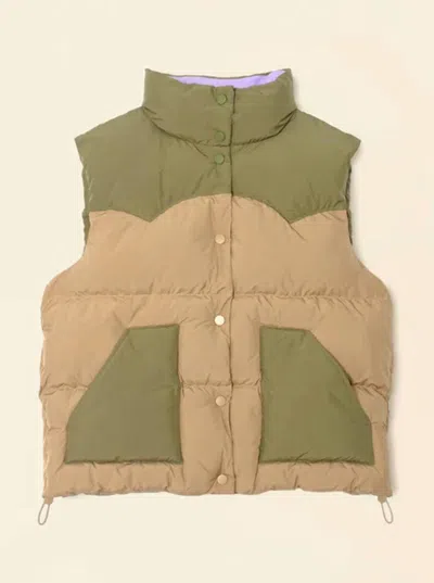 Xirena Unisex Miller Vest In Woodland In Beige