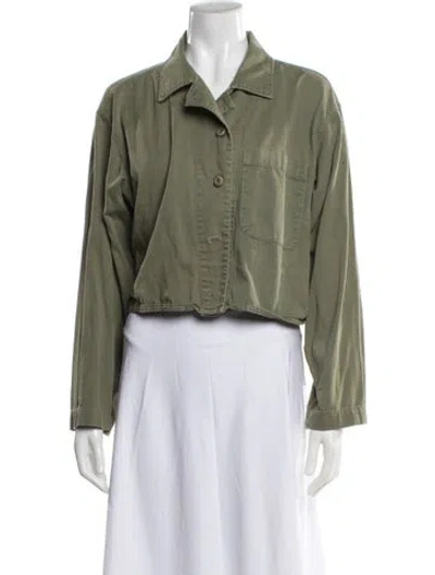 Pre-owned Xirena Utility Jacket In Green