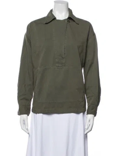 Pre-owned Xirena Utility Jacket In Green