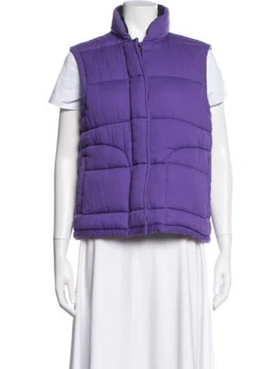 Pre-owned Xirena Vest In Purple