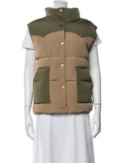Pre-owned Xirena Vest W/ Tags In Green