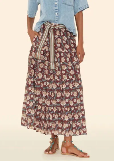 Xirena Viola A-line Skirt In Cedar In Multi