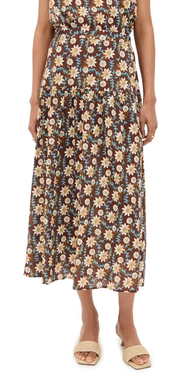 Xirena Viola Skirt Cedar In Multi