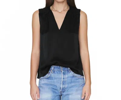 Xirena Vivi V-neck Top In Black