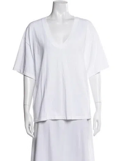 Pre-owned Xirena V-neck Short Sleeve T-shirt In Multi
