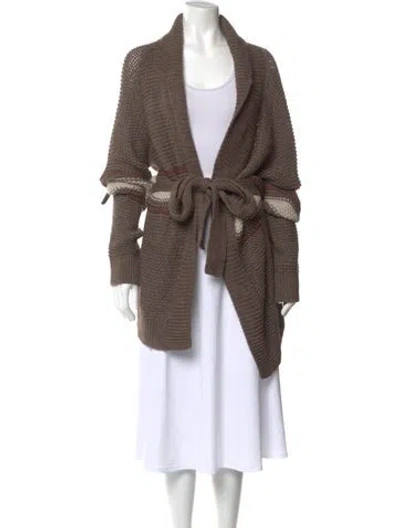 Pre-owned Xirena V-neck Sweater In Brown