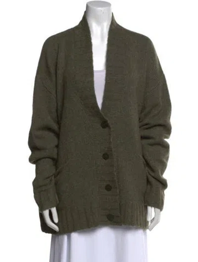 Pre-owned Xirena V-neck Sweater In Green