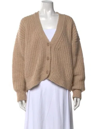 Pre-owned Xirena V-neck Sweater In Neutral
