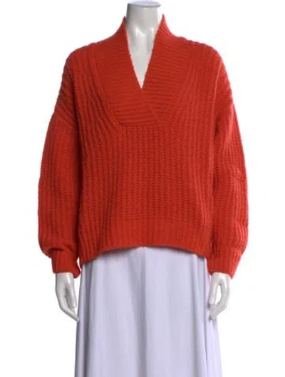Pre-owned Xirena V-neck Sweater In Orange