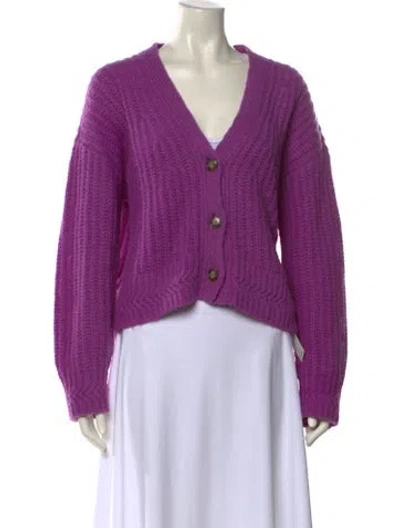 Pre-owned Xirena V-neck Sweater In Purple