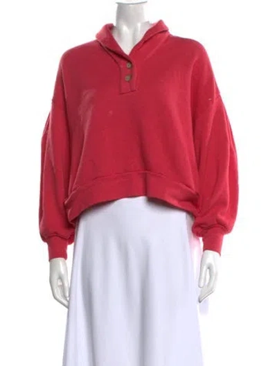 Pre-owned Xirena V-neck Sweater In Red