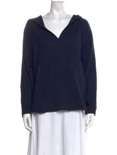Pre-owned Xirena V-neck Sweater W/ Tags In Blue