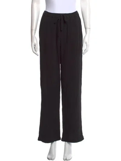 Pre-owned Xirena Wide Leg Pants In Black