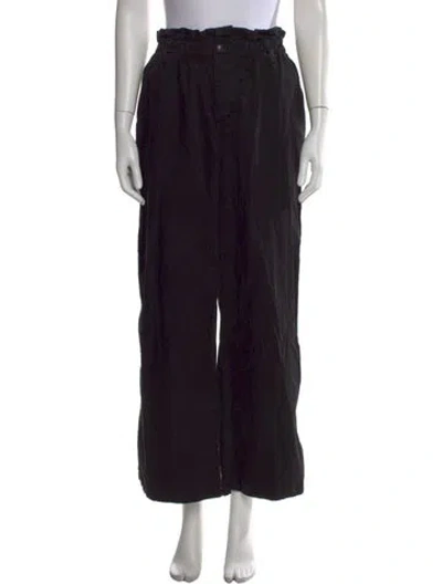 Pre-owned Xirena Wide Leg Pants In Black