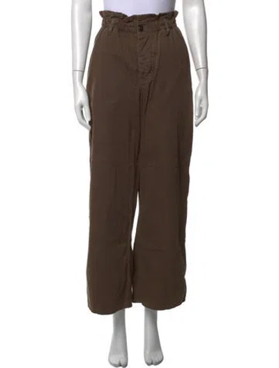 Pre-owned Xirena Wide Leg Pants In Brown