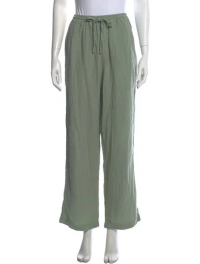 Pre-owned Xirena Wide Leg Pants In Green