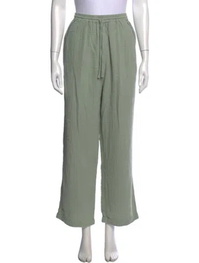 Pre-owned Xirena Wide Leg Pants In Green