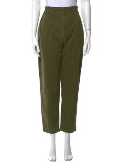 Pre-owned Xirena Wide Leg Pants In Green