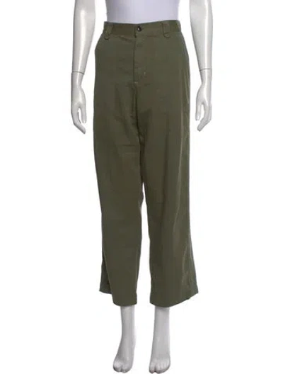 Pre-owned Xirena Wide Leg Pants In Green
